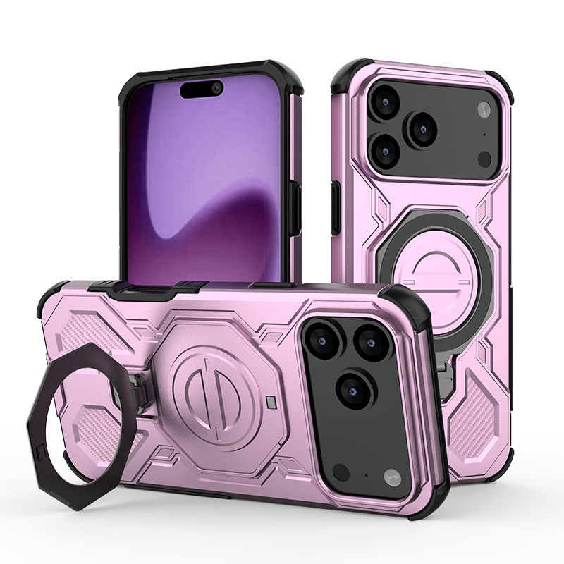 Rugged Kickstand Case for iPhone 17 Pro Cover Shockproof Kickstand Rugged