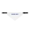 Good Boy Dog Bandana, Clip-On Pet Bandana Collar