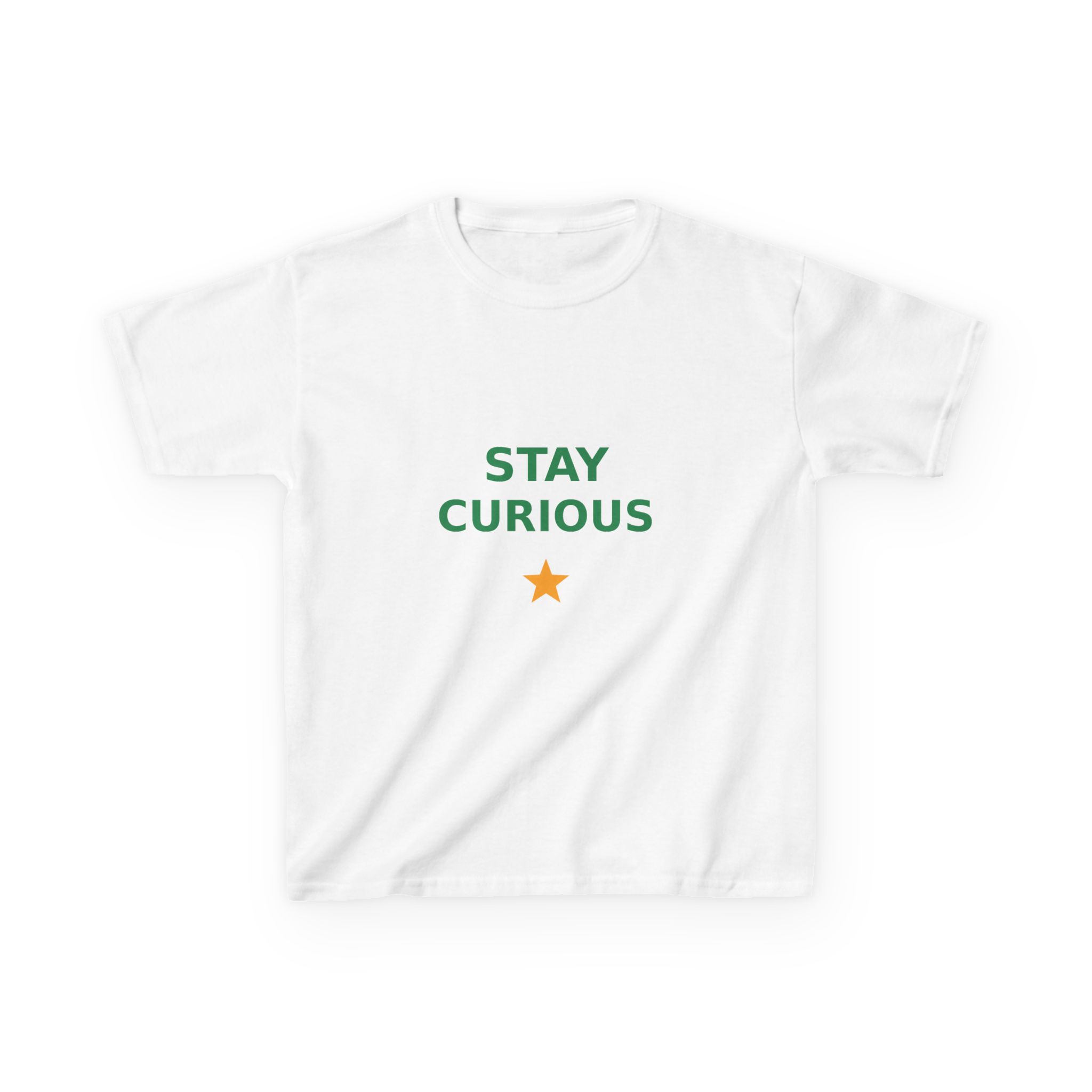 Stay Curious Kids T-Shirt, Youth Cotton Tee