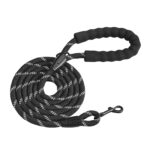 Rope Dog Leash, 6ft Heavy Duty with Comfortable Padded Handle