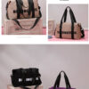 Women's Gym Duffel Bag with Wet/Dry Pockets