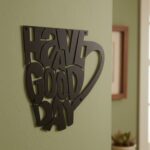 Minimalist Black Metal Hanging Mug Ornament, Aesthetic Wall Decor for Coffee Lovers, Kitchen Living, Living Room Modern Rustproof Home, Home Accent Housewarming