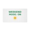 Weekend Mode On Desk Mat, Large Mouse Pad 24x14
