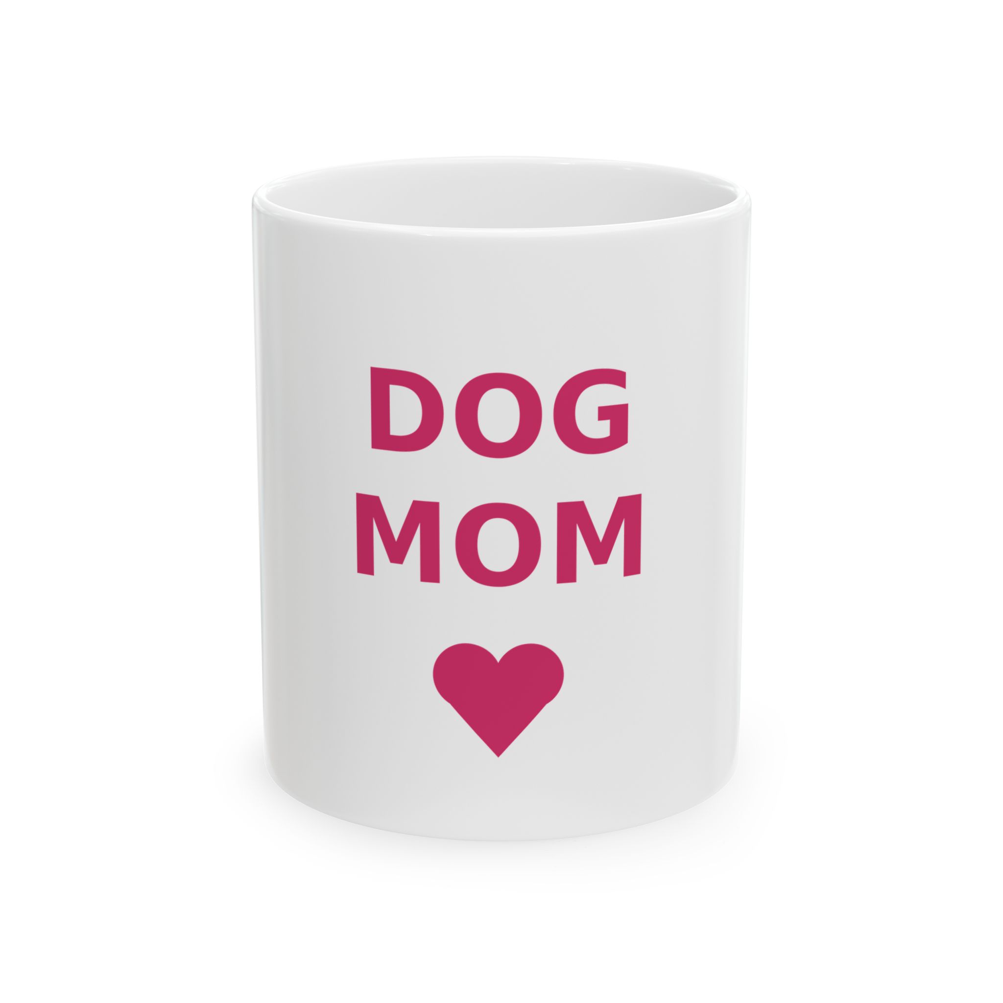 Dog Mom Ceramic Coffee Mug, 11oz