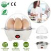 Electric Egg Cooker 7-Capacity BPA-Free Hard-Boiled Maker W/ Auto-Off Measuring