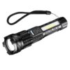 Rechargeable LED Flashlight Tactical Torch Police Super Bright Work Light