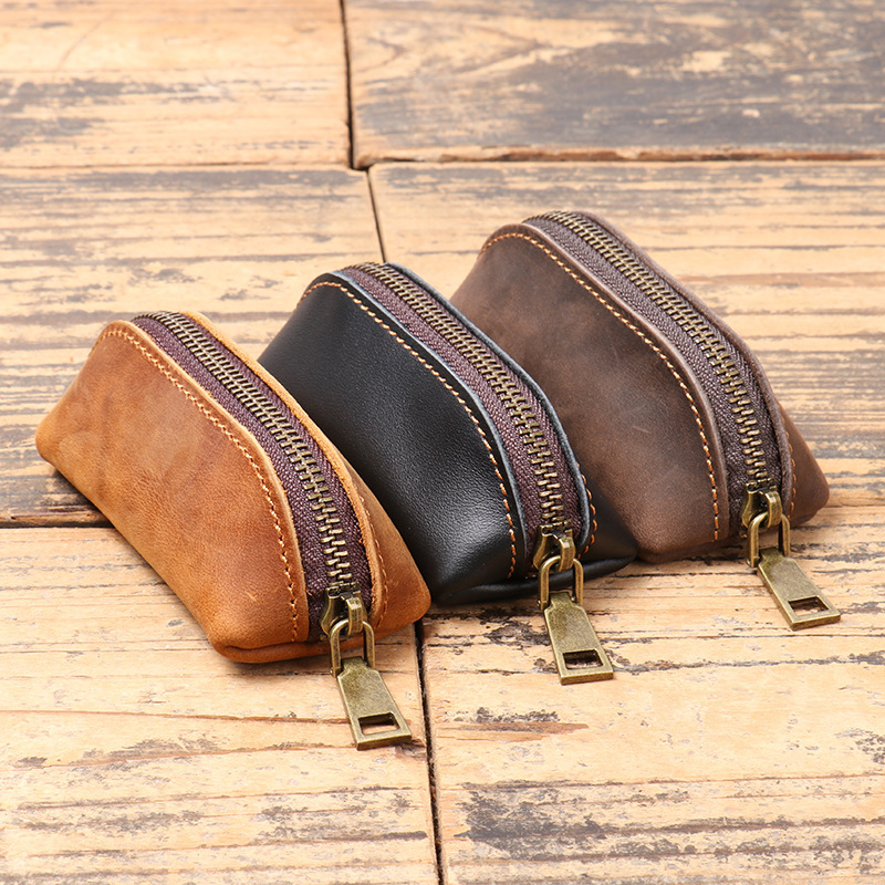 Men's Leather Multi-Functional Clutch Coin Purse
