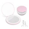 Travel Makeup Mirror with LED Light, Magnifying Perfect Wife Birthday