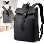 Casual Backpack for Men Women Laptop Oxford Cloth Waterproof Short
