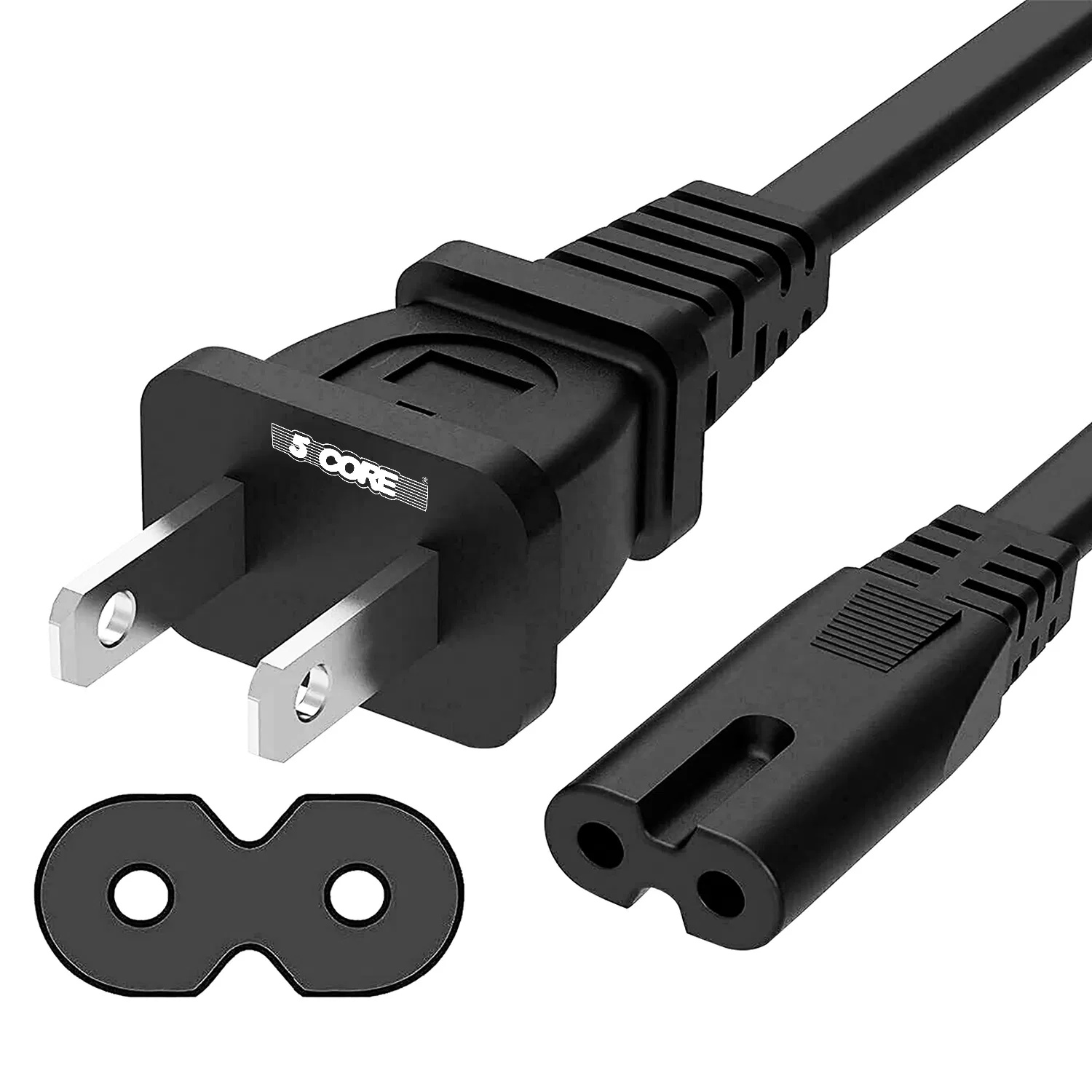 5 Core AC Power Cord 6 Ft ? 2 Prong