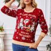 Red Christmas Sweater For Women