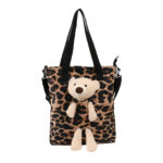 Bear Tote Bag - Coffee