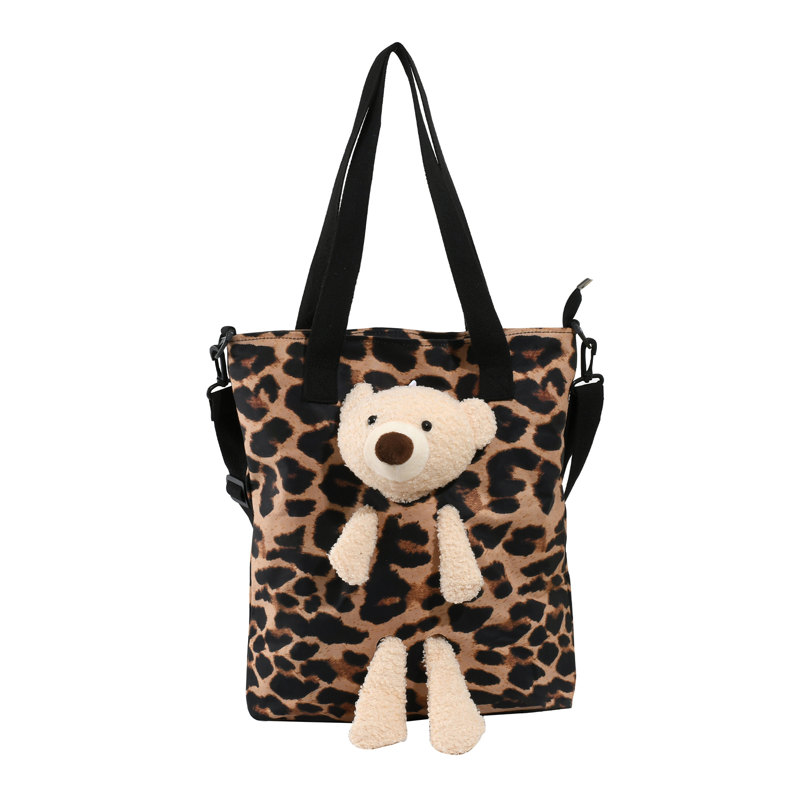 Bear Tote Bag - Coffee