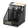 Mesh Medium Desktop Organizer Black