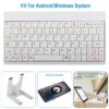 80 Keys Wired Keyboard Mini USB Connector Portable Durable