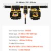 Tool Belt, Magnetic Tool Pouch For Men, 28 Pockets Heavy Duty Adjustable Utility Belt Detachable Work Bag For Electrician, Carpenter, Construction, Work Apron Organizer, Waist Adjust 31 To 48in