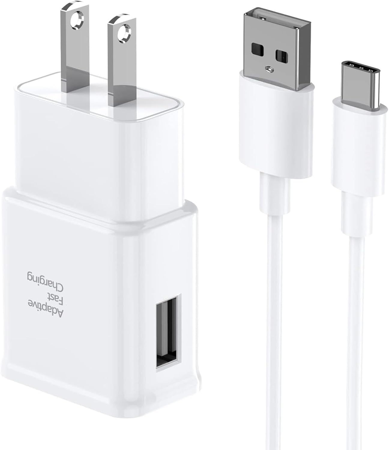 Type C Charger Fast Charging, 2 Pack USB C Android