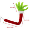 Christmas Elf Arm Plush Hanging Ornament Red Green Dual Color