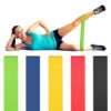 5PCS Resistance Bands Loop Exercise Workout CrossFit Fitness Yoga Booty Band