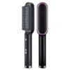 Hair Straightener Brush Straightening Curler Comb Electric Adjustable Heat