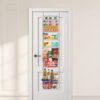 9-Tier Over-the-Door Pantry Organizer, Adjustable Hanging Storage Rack