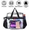 Clear Crossbody Bag - Stadium Approved Transparent Shoulder Bag
