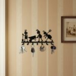 Ant Themed Metal Wall Mounted Key, Hook Rustproof Entryway