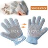 2-in-1 Pet Grooming Glove - Double-Sided Deshedding & Massage Brush